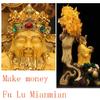 Buddha Statue Resin Buddha Statue Sculpture Wen God of Wealth Zen Buddha Statue Citrine Fortune Tree Decor Home Furnishings 8.27 Inches Art Deco Gifts view 4