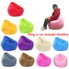 60x65cm Waterproof Bean Bag Cover Color Oxford Chair Cover Bean Bag Without Filling,D09,60*65cm view 4