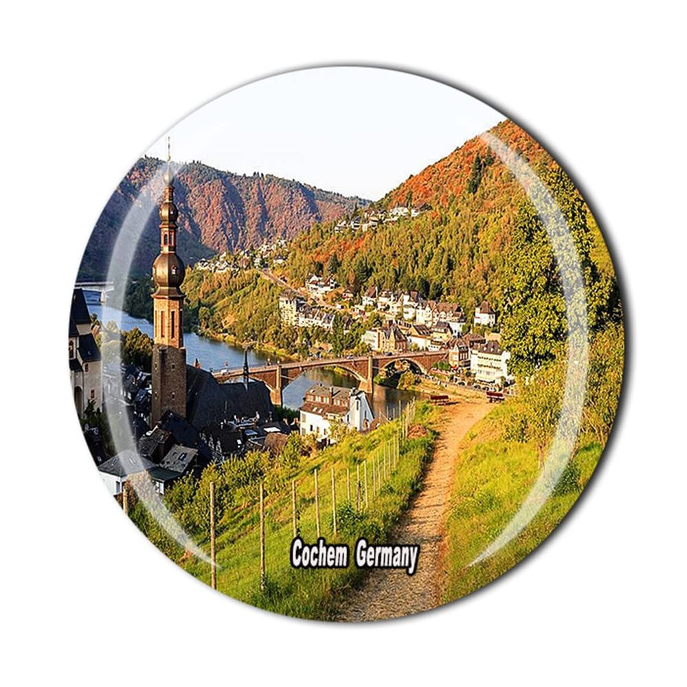 Cochem Germany Fridge Magnet Travel Souvenir Gift Refrigerator Crystal Magnetic Sticker Collection