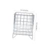 Iron Square Shaped Storage Holder Nordic Style Metal Storage Tool Supply Household Party Decors view 2