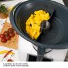 Cooking Chamber Divider, Pan Cook Divider Tray Food Processor Accessory, Made of Non Stick Silicone and 304 Stainless Steel, Steam Cooking Divider Compatible with TM5 TM6 view 2