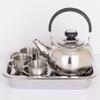 Hemoton 70ml Mini Cups Stainless Steel Water Mugs Rustproof Tea Cups for Office Restaurant view 4