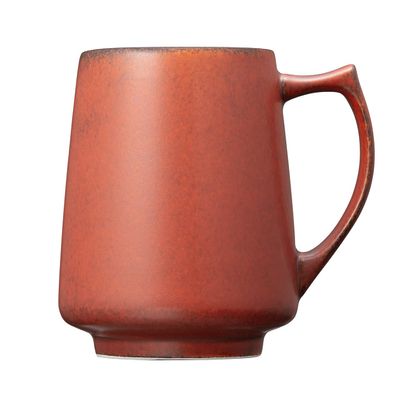 cores C811RD C811RD Mug, Red, 11.8 fl oz (320 ml), Made in Japan, Microwave, Dishwasher Safe, Delicate