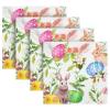 Easter Bunny Colored Eggs Cloth Napkins Washable Reusable Polyester Dinner Napkins 20 x 20 Inch for Home Weddings Parties Holiday Table Napkins Set of 1 view 4