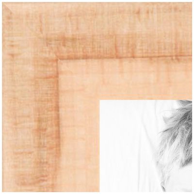 ArtToFrames 4x6 Inch Brown Picture Frame, This 0.81 Inch Custom Wood Poster Frame is Hard Maple Wood - Comes with Foam Backing 3/16 inch and Regular Glass (FBPL82213-410-4x6)