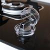 SOLUSTRE 6pcs Stove Knob Transparent Gas for Safety Protectors for Boys and Girls Pets Easy Install Removable Compatible Gas Ranges view 3