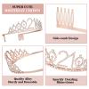 21st Birthday Decorations for Her, Including 21st Birthday Sash and Tiara, Cake Topper, Candles, 21 Year Old Gifts for Her view 3