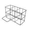 Cabilock Portable Handheld Beer and Bottle Storage Rack Creative Iron Basket for Kitchen Organization and Display for Home and Bar Use view 1