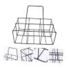 Cabilock Portable Handheld Beer and Bottle Storage Rack Creative Iron Basket for Kitchen Organization and Display for Home and Bar Use view 4