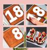 CareforYou 8 inch Alphabet Cake Stencils Letter Stencil A-Z 26Pcs,0-9 Number Cake Templates 10Pcs,Heart/Five-Pointed Star/Square/Rainbow/Big Ring Template Mold Heart Shape Mold(47pcs) view 4