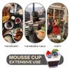 Oomcu 100 Pack 2oz Small Square Clear Plastic Dessert Cups Mini Disposable Tumbler Cups for Ice Cream,Yogurt, Pudding, Chocolate, Mousse, Candies, Appetizers,Snack, Parfait, Charcuterie, Party view 4
