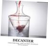 1pc Red Wine Decanter Glass Wine Dispenser Ice Bucket for Aeration and Enhanced Flavor for Home Bars and Entertaining view 3