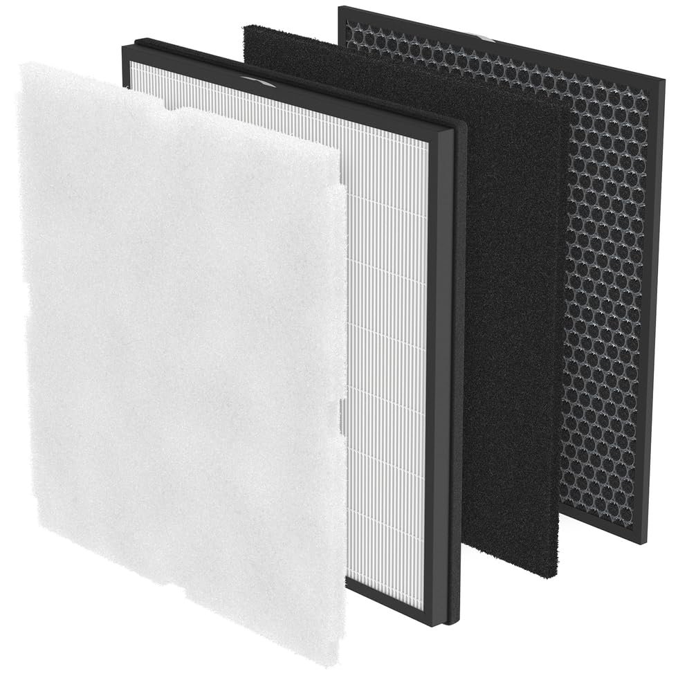GoKBNY 1-Set MinusA2 Filter Replacement Kit Compatible with MinusA2 Purifier, SPA-700A, SPA-780A/N-[Odor Remover]