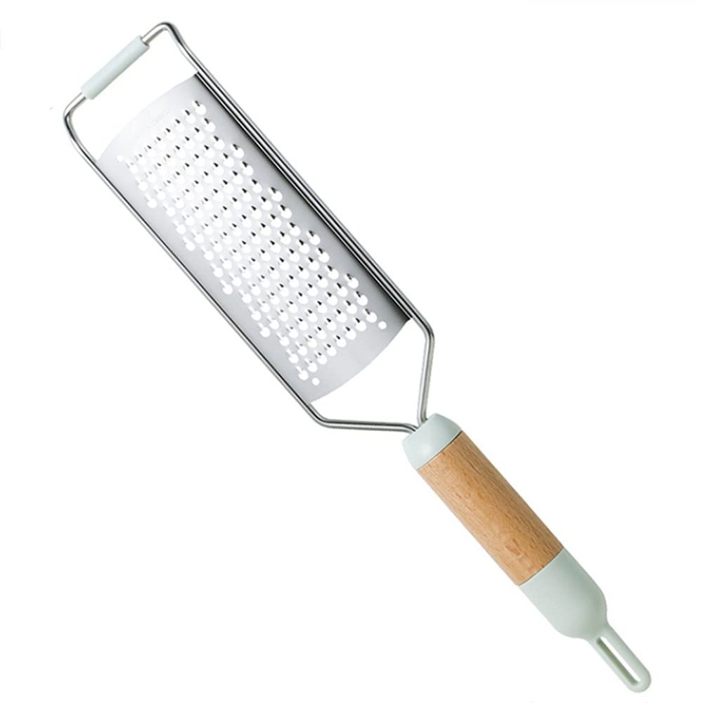 Grater Baking Utensils Cheese Grater Stainless Steel Handheld Fast Grater Cheese Shreds Lemon Zest Chocolate Durable (Color : Green)
