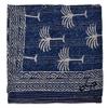 Handicrafts Plus Queen Size Kantha Quilt Cotton Handmade Gudari Bohemian Bedspread Blue Indian Ralli Hobo Blanket view 2