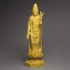 Buddha Statue Buddha Statue Solid Wood Guanyin Buddha Statue Tibet Buddha Statues for Home Decoration Sculpture Ornaments 3.74 Inches Art Deco Gifts view 4