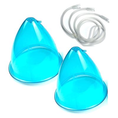 180ML Buttock Vacuum Cups, Breast Enlargement Machine Accessories Butt Suction Cups(Blue)