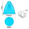 180ML Buttock Vacuum Cups, Breast Enlargement Machine Accessories Butt Suction Cups(Blue) view 2