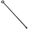 AB Tools 21" Loop Top Twisted Poker Fire Coal Wood Burner Black Steel Metal 550mm view 1