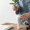 LKXHarleya Chinese Style Matte Flower Vase Decorative Ceramic Vase for Living Room Office Desktop Home Decoration, Black-2 view 3