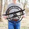 Personalized Family Name Propeller Plane Metal Sign - Customized Airplane With Established Year - Wall Art Gift for Boys/Pilot - Monogram Outdoor view 1