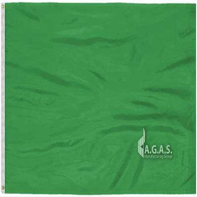 AGAS Mfg 5x8 FT Silk Polyester Blank Flag (Grape)- Vivid colors for decoration or advertising with canvas header and two grommets.