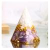 ZTBH Crystal Pyramid Crystal Pyramid Orgon Energy Tower Energy Generator Healing Crystals (Color : 9) view 1