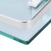 Alvinlite Shower Caddy Bathroom Shelf, WallMounted Toilet Glass Shelf, Storage Organizer Rack for Home view 2
