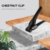 Chestnut Cutter Tool Walnut Opener with Invisible Cutter Black ABS view 3