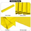 12 Pack Satin Table Runner 12 x 108 Inch Long Satin Table Runners for Wedding Banquet Graduations Birthday Party Decoration (Yellow) view 3