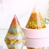 ZTBH Crystal Pyramid Crystal Pyramid Orgon Energy Tower Energy Generator Healing Crystals (Color : 5) view 3