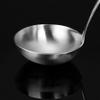 12.2 Inch Stainless Steel Tablespoon Can Hang Hot Pot Tools Kitchen Cookware 2 Pieces 1 Piece Tablespoon + 1 Piece Colander (Size : X-Small) view 3