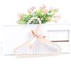 20cm Plastic Imitation Pearl Clothes Hanger Bow Dress Coat Wardrobe Storage Organizer Dry Rack for Children Kids (5,20pcs) view 1