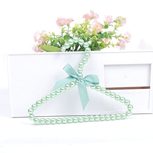 Baby Hangers for Clothes Kids Pet Pearl Plastic Hanger Child Clothes Rack Pet Dog Mini Hangers Wardrobe Baby Coat Rack (4,25pcs)
