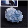 ZTBH Natural Meditation Crystal Natural Celestite Crystal Cluster, Sky Blue Geode, Home Decoration Crystal Stone (Size : 50-60g) view 1