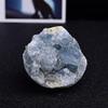 ZTBH Natural Meditation Crystal Natural Celestite Crystal Cluster, Sky Blue Geode, Home Decoration Crystal Stone (Size : 50-60g) view 4