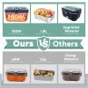 DUPASU Electric Lunch Box Food Warmer: 100W Heated Lunch Box for Adults, 1.8L Portable Fast Heating Lunchbox Food Heater for Car, Truck, Work, Travel, Lonchera Elctrica Porttil 12/24V/110-230V view 4
