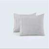 100% Cotton Percale Pillowcases, 2 Pack Pillow Cases, Soft & Breathable Pillow Covers, Light Weight Fabric, Smooth Airy Weave, for Her or Him (Stone Queen/Standard 20"x30", 2) view 1