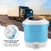 24V Car Rice Cooker, 1.6L Portable Multifunctional Electric Rice Cooker and Steamer for Cars Use, Travel Steamer for RV, Truck, Camp Trip(Blue) view 4