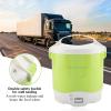 24V Car Rice Cooker, 1.6L Portable Multifunctional Electric Rice Cooker and Steamer for Cars Use, Travel Steamer for RV, Truck, Camp Trip(Green) view 4