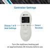 BodyMed Heated Mattress Pad with Skirt, Queen, 60 in. x 80 in.  Fitted Electric Mattress Topper with Temperature view 4