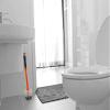 IMUSA USA (6 Pack) Round Orange Toilet Brush with Dual Tone Bristles (White & Grey) view 4