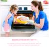 Oven Mitts for Kids Christmas Kitchen Gloves Baking Tool Microwave Oven Gloves Kitchen Mitts for Safe Baking Cooking BBQ view 3