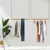 2 Pcs Clothing Storage Chain Garment Rack Wedding Dress Hanging Rack Home Boutique Clothes Store Display (35.43inch) view 2