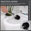 Cabilock Toilet Brush Replacement Heads Plastic Brush Heads for Cleaning Bathroom Accessories view 2