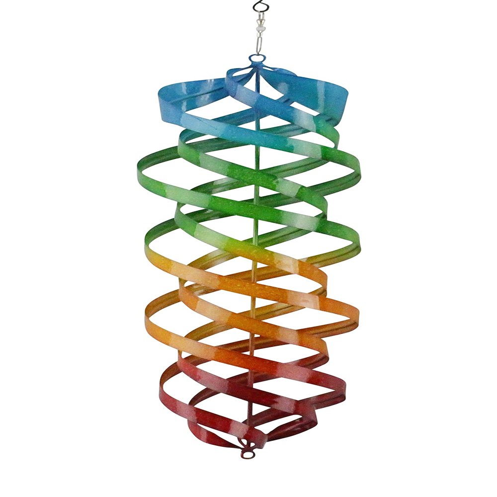 Red Carpet Studios The Original Cosmix Kinetic Wind Spinner, 26.3-Inches Long, Rainbow