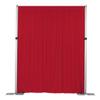 CVL 1 Pc, Spandex 4-Way Stretch Drape Curtain 12Ft H x 60" W - Red for Wedding Ceremony, Head Table Backdrop, Dessert Buffet, or Gift Opening Stage view 3
