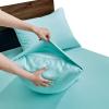 FreshCulture Spa Blue Pillowcases Queen Size 12 Pack - Bulk Pillowcase Set - Envelope Closure - Soft Brushed Microfiber Fabric - 20x30 Inches Pillow Case Set of 12 for Home, Hotels, Schools view 2
