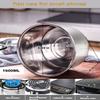 Double Boiler Pot Set, Stainless Steel Melting Pot with Silicone Spatula for Melting Chocolate, Soap, Wax, Candle Making (600ml and 1600ml,Green) view 3