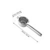 1pc Manual Lemon Squeezer Ergonomic Handheld Juicer Stainless Steel Fruit Smasher Compact Design for Fresh Citrus Juice view 2